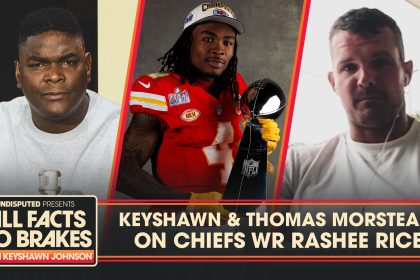 Keyshawn & Thomas Morstead react to Chiefs WR Rashee Rice’s alleged car crash | All Facts No Brakes