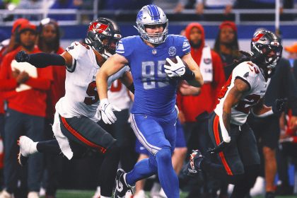 Lions reportedly match 49ers' offer for restricted free agent TE Brock Wright