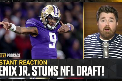 Michael Penix Jr. STUNS NFL Draft, 6 QBs drafted in first round - Dave Helman | NFL on FOX Pod