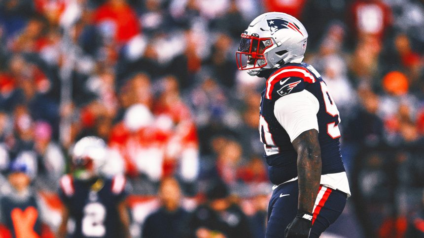 Patriots' Christian Barmore reportedly agrees to 4-year extension worth up to $92 million