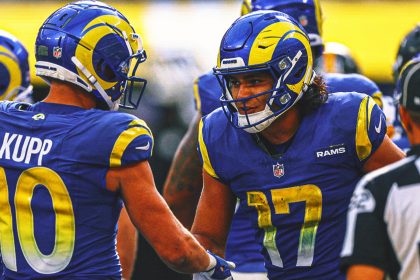 Rams WR Puka Nacua leaning on Cooper Kupp to help him gear up for Year 2