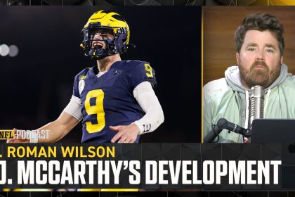 Roman Wilson reveals what makes J.J. McCarthy so intriguing in the NFL Draft | NFL on FOX Pod