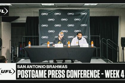 San Antonio Brahmas Week 4 postgame press conference | United Football League