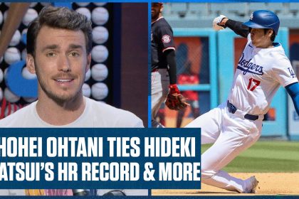 Shohei Ohtani (大谷翔平) News: Tying Hideki Matsui's HR record & surpassing his 2023 MVP pace