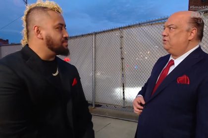 Solo Sikoa introduces Paul Heyman to the newest member of The Bloodline | WWE on FOX