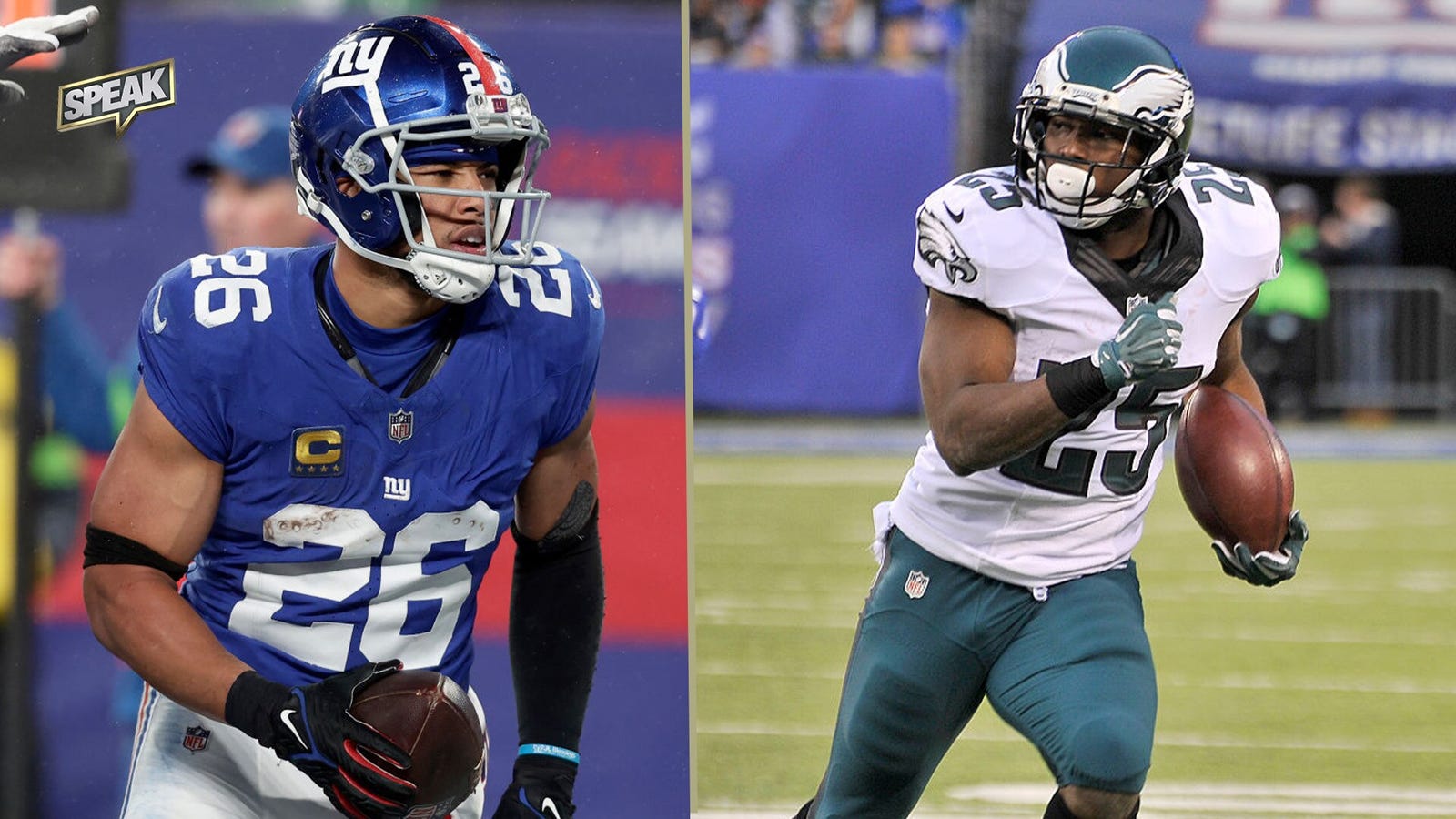 Eagles owner Jeffrey Lurie compares Saquon Barkley's versatility to LeSean McCoy 