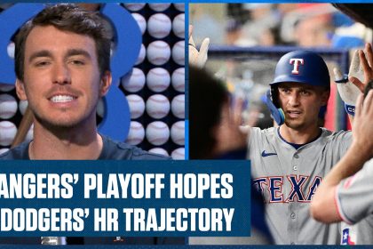 Will Los Angeles Dodgers' break the single season HR record & will the Rangers make the playoffs?