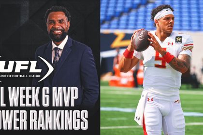 Adrian Martinez headlines Week 6 UFL MVP Power Rankings | No. 1 CFB Show