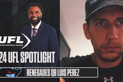 Arlington Renegades QB Luis Perez on his experience in the UFL! | No. 1 CFB Show