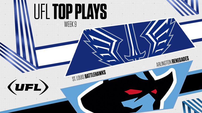 Battlehawks vs. Renegades live updates: Top moments from UFL Week 9