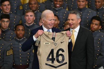 Biden honors Army for beating Navy, Air Force