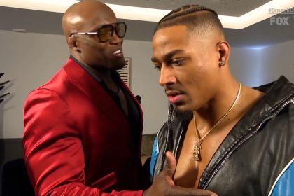 Bobby Lashley warns Carmelo Hayes, ‘Careful who you disrespect around here.’ | WWE on FOX