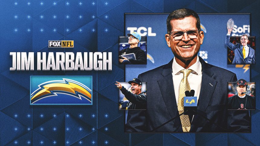 Can Jim Harbaugh turn the Chargers into winners? He’s done it everywhere else