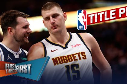 Celtics take a quarter, Mavs leap ahead of Nuggets in Nick's Title Pie | First Things First