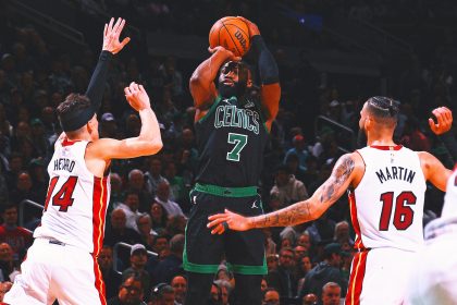 Celtics thump shorthanded Heat 118-84, advance to Eastern Conference Semifinals