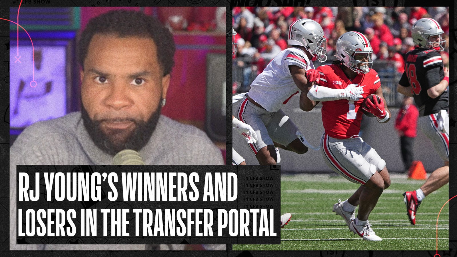 Ohio State & Georgia in RJ Young’s winners in the transfer portal