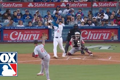 Dodgers' Shohei Ohtani hits 13th home run to tie for league-leader against Reds