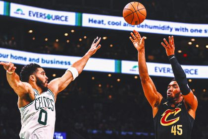 Donovan Mitchell's 29 points help Cavaliers blow out Celtics 118-94, tie series at 1 game apiece