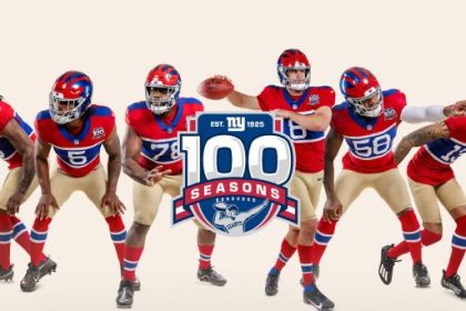 Giants unveil 'Century Red' uniform to commemorate 100th season