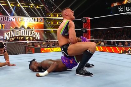 Gunther vs. Kofi Kingston King of the Ring Round 2 ends with tap out | WWE on FOX