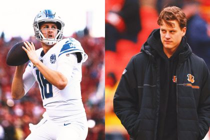 Is Lions' Jared Goff more reliable than Bengals' Joe Burrow?