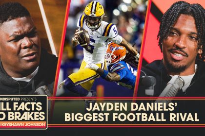 Jayden Daniels Reveals His Biggest Football Rival: ‘They talk too much’ | All Facts No Brakes