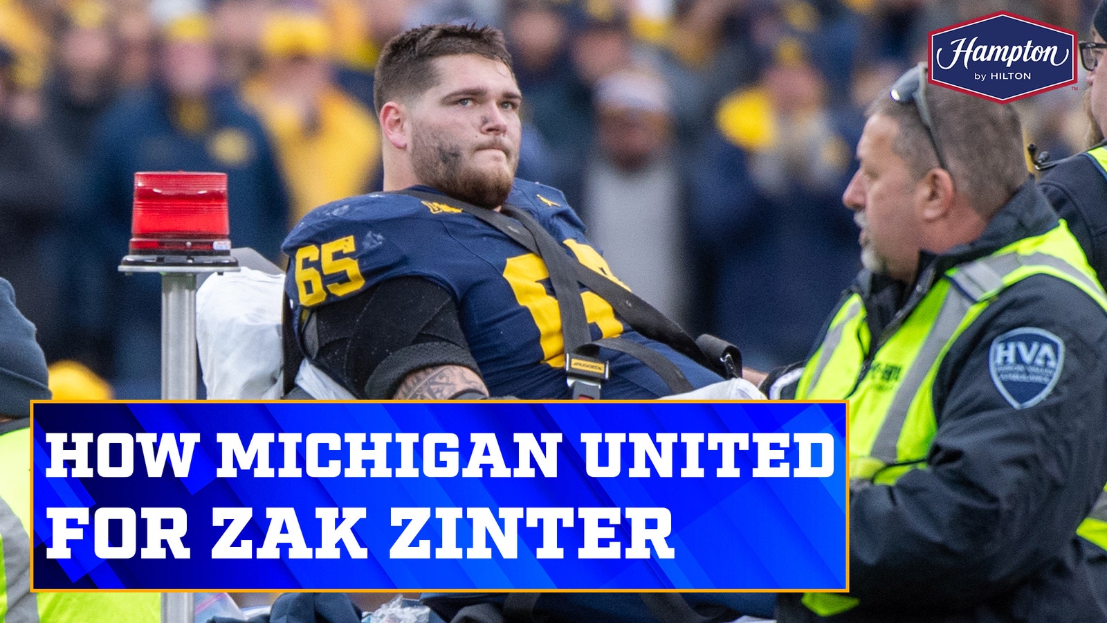 Joel Klatt on how Michigan united for Zak Zinter's injury 