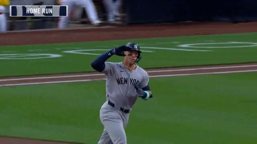 Juan Soto, Aaron Judge and Giancarlo Stanton all go yard in third inning