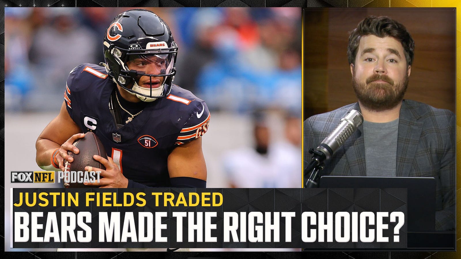 Did the Chicago Bears handle the Justin Fields situation the right way? 