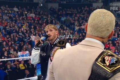 Logan Paul confronts Cody Rhodes after Undisputed Title Match announced | WWE on FOX