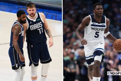 Luka Dončić, Kyrie Irving combine for 66 points in Game 3 win vs. T-Wolves | Undisputed