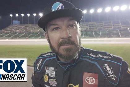 Martin Truex Jr. said he would have caught Denny Hamlin if there was no late caution