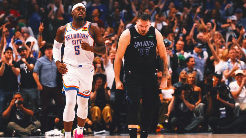 Mavericks advance to Western Conference finals with 117-116 win over Thunder in Game 6