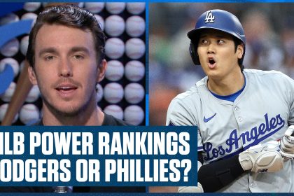 MLB Power Rankings: Los Angeles Dodgers or Philadelphia Phillies for the No.1 spot?