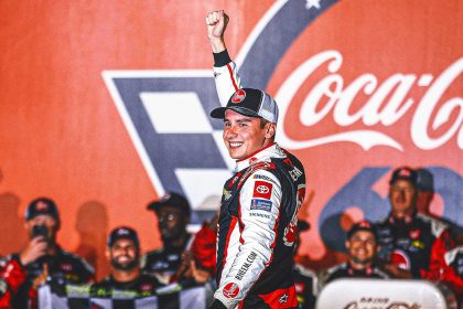 NASCAR takeaways: Christopher Bell wins rain-shortened Coca-Cola 600