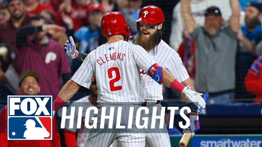 Nationals vs. Phillies Highlights | MLB on FOX