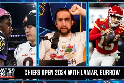 Nick is excited for his Chiefs starting 2024 vs. Ravens and Bengals | What's Wright?