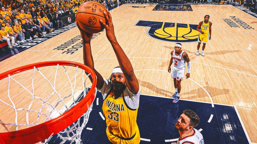 Pascal Siakam, Myles Turner lead Pacers to win over Knicks, force Game 7