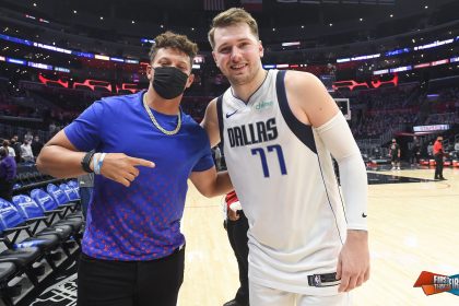 Patrick Mahomes compares his basketball game to Mavs star Luka Dončić | First Things First