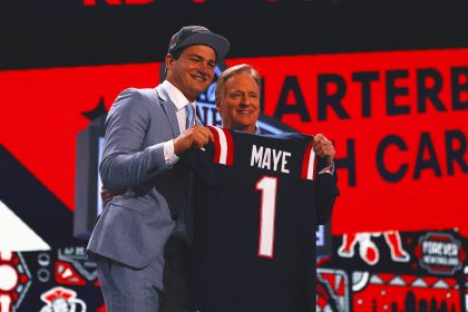 Patriots officially sign 1st-round draft pick, QB Drake Maye, to rookie contract