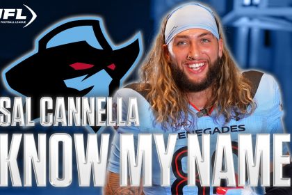 Sal Cannella is focusing on staying CONSISTENT and elevating his game to the next level in the UFL | Know My Name