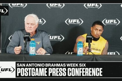 San Antonio Brahmas Week 6 postgame press conference | United Football League