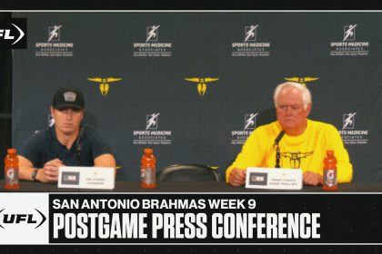 San Antonio Brahmas Week 9 postgame press conference | United Football League