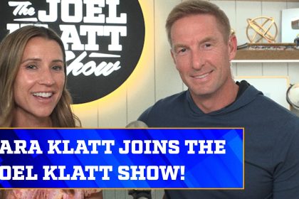 Sara Klatt joins the show and shares how she felt watching Joel play football & more