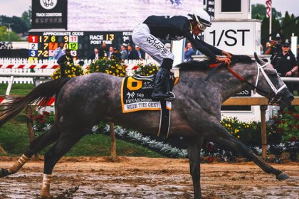 Seize the Grey wins 149th running of Preakness Stakes