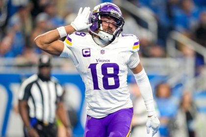 Source: Jefferson not at Vikes' OTAs amid talks