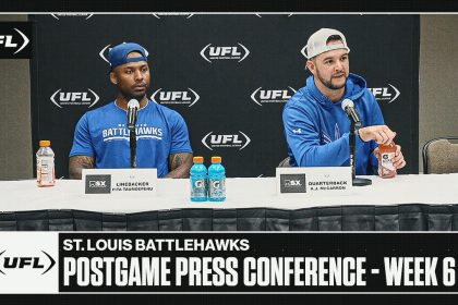 St. Louis Battlehawks week 6 postgame press conference | United Football League