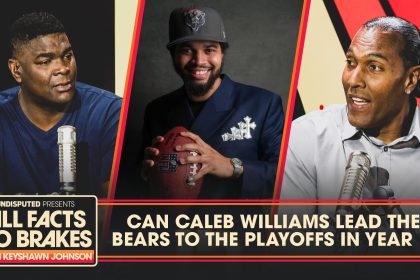 TJ Houshmandzadeh predicts Caleb Williams will lead the Bears to the playoffs | All Facts No Brakes