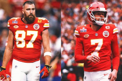 Travis Kelce disagrees with 'majority' of Harrison Butker's comments from speech