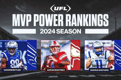 UFL MVP power rankings: Battlehawks' Darrius Shepherd enters after strong Week 9